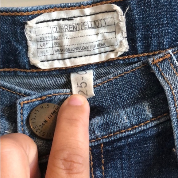 Current Elliott Shredded Jodie - Picture 3 of 3